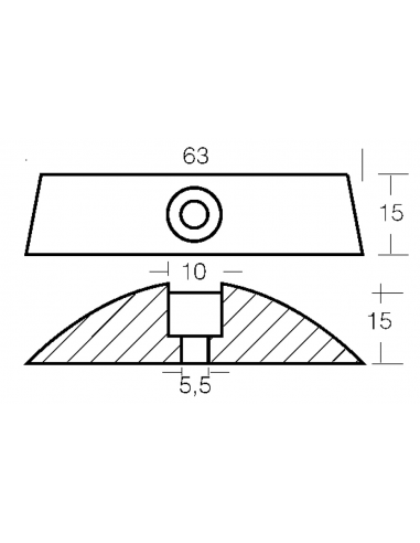 COPPIA PIASTRINE PER 110/120 HP S-B S-C