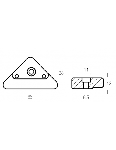 PLACCA PER DUO PROP 290