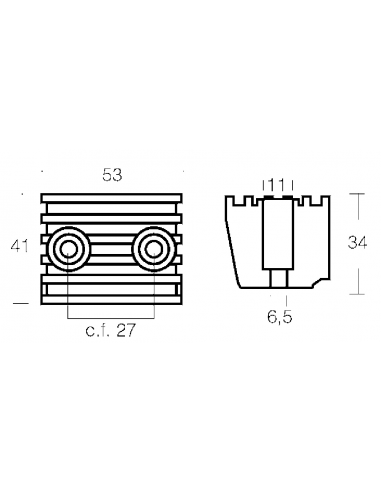CUBO PER PIEDI DPX/ DP-SM / SX-M