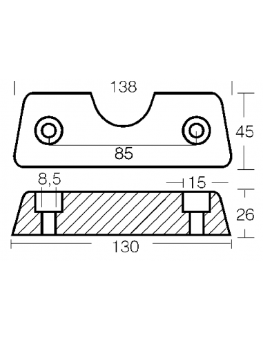 BARRA PER PIEDI DPX