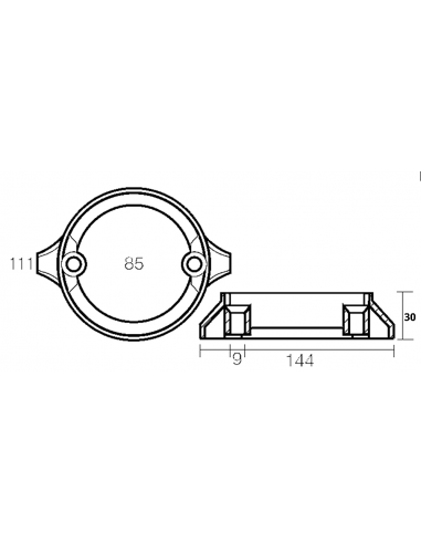 COLLARE PER PIEDE AQ 280-290