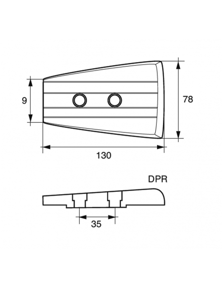 PIASTRA PER PIEDI DPR