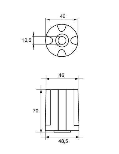 ANODO PER SERIE IPS