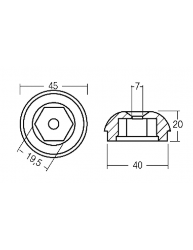OGIVA PER BOW THRUST SIDE POWER-SLEIPNER