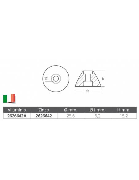 OGIVA PER BOW THRUST SIDE POWER-SLEIPNER