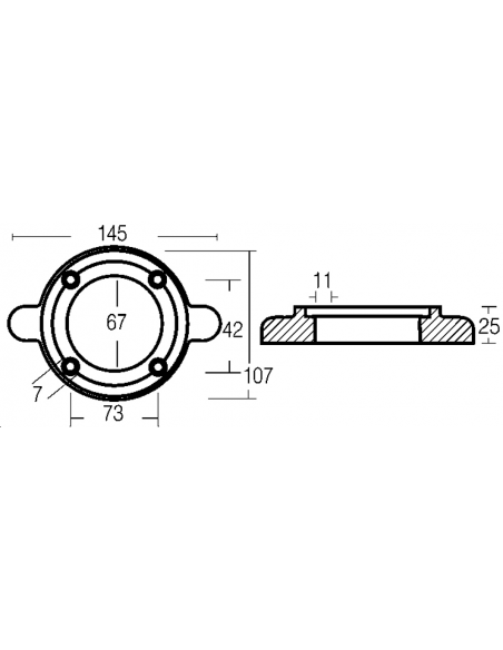 COLLARE PER MOTORI SD 20/60 HP