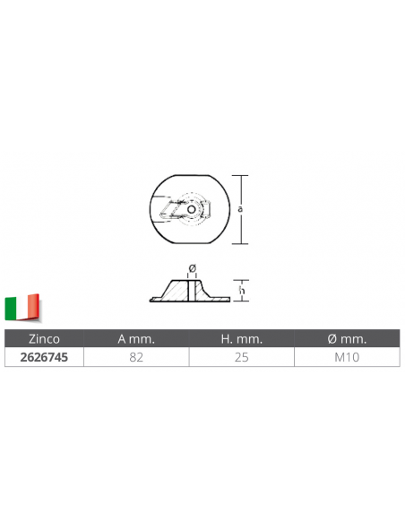PIASTRA PER MOTORIZ T350 - ZT370