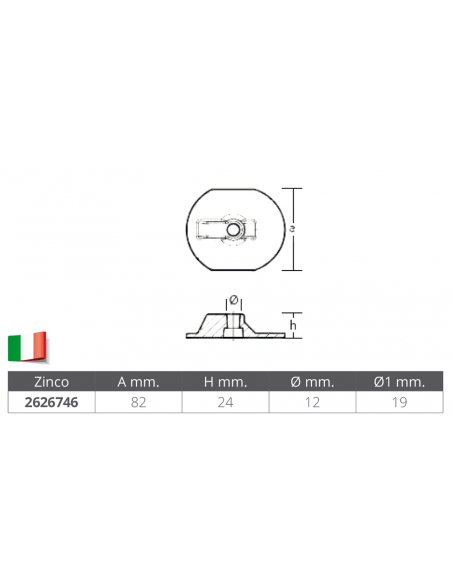 PIASTRA PER MOTORIZ T350 - ZT370