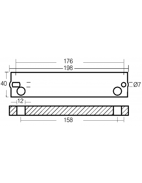 PIASTRA PER MOTORI 40/70 HP 4T