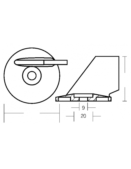 PINNA PER MOTORI 25/50 HP
