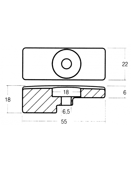 PIASTRINA PER MOTORI DF 60/140 HP