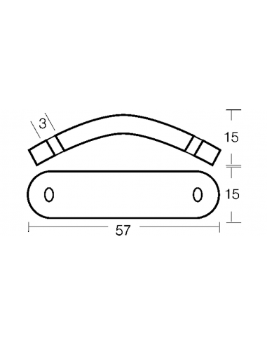 PIASTRA CURVA RIF.OR.9005660