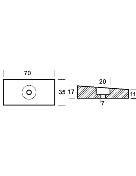 PLACCA PER MOTORI 75/225 HP
