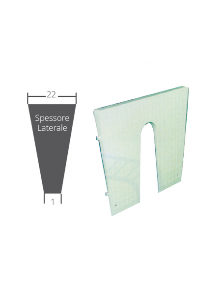 PIASTRA SALVA POPPA CUNEO MM.420X340