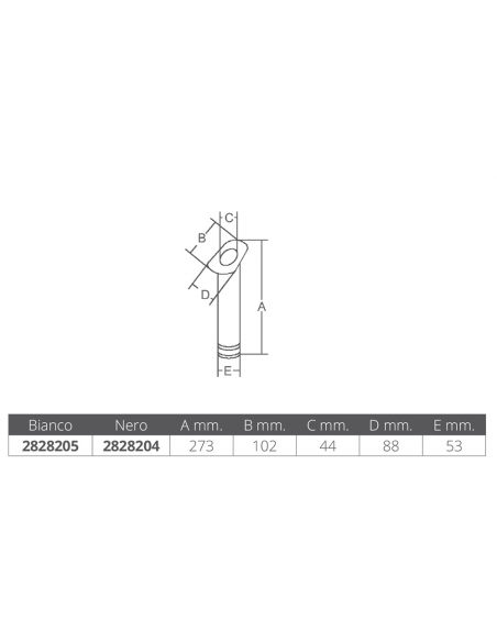 PORTACANNA AD INCASSO