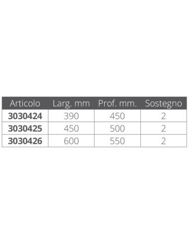 PLANCETTA CON SCALETTA