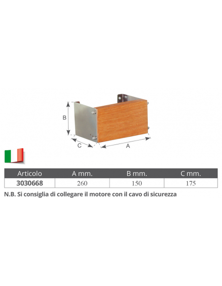 SUPPORTO MOTORE REGOLABILE MAX 10 HP