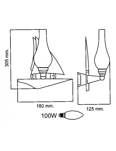 LAMPADA CON VELIERO