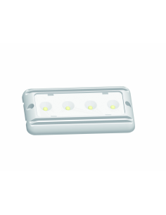 PLAFONIERA IN ALLUMINIO A 4 LED