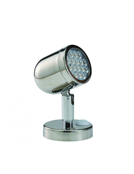 FARETTO ORIENTABILE A LED IN ACCIAIO INOX FARETTO ORIENTABILE A LED IN ACCIAIO INOX