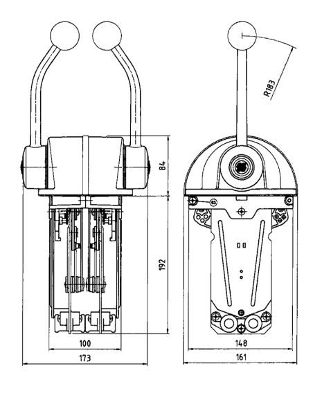 SCATOLA COMANDO B322S