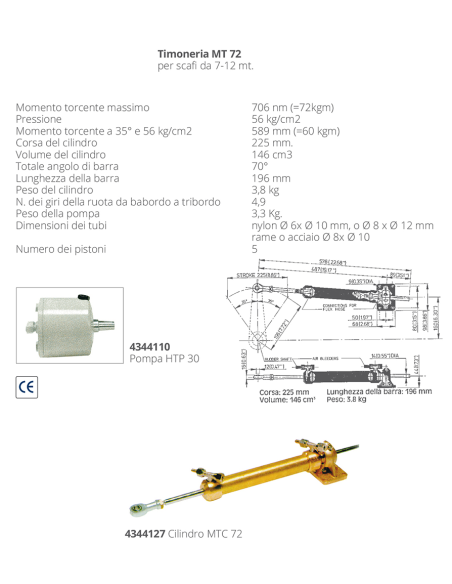 CILINDRO MTC 72 CILINDRO MTC 72