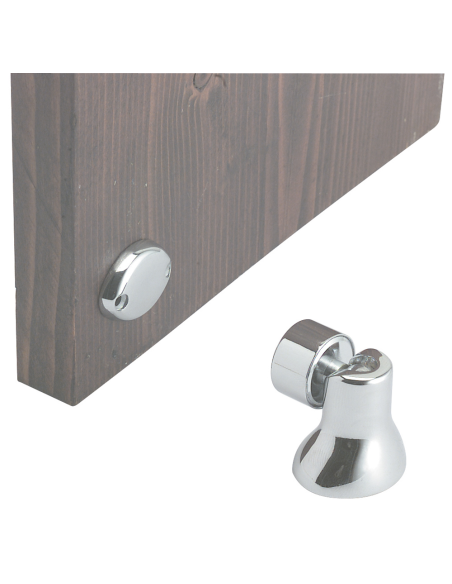 FERMA PORTA MAGNETICO IN OTTONE