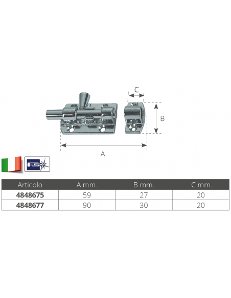 CATENACCIO OTTONE CROMATO