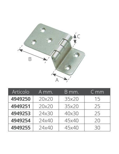 CERNIERE INGINOCCHIATE