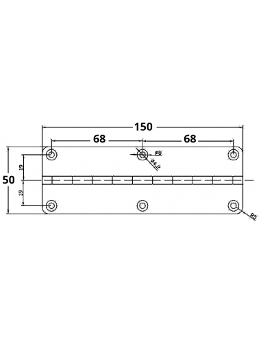 CERNIERA MM.150X50