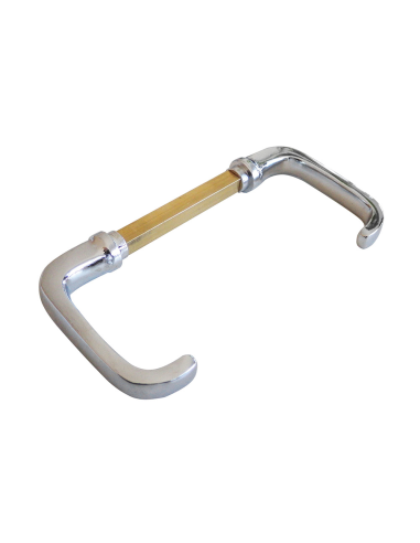 MANIGLIA OTTONE CROMATO