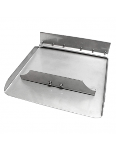 COPPIA DI TAVOLE INOX