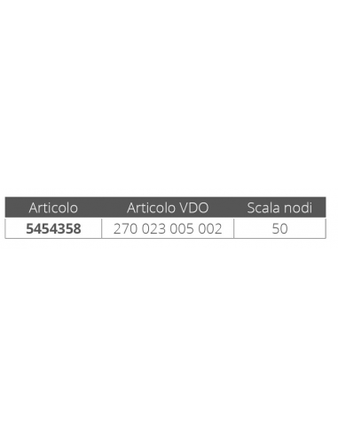 SENSORE PER SUMLOG