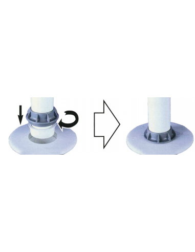 TUBO SUPPORTO TELESCOPICO
