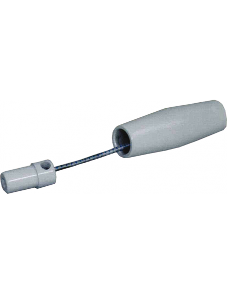 SNODI IN NYLON A 90 PER TUBO Ø MM.22