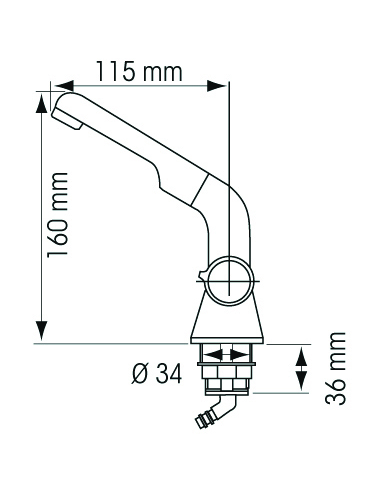 RUBINETTO MISCELATORE