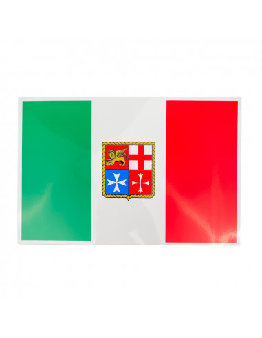 Bandiera adesiva Marina Mercantile Italiana