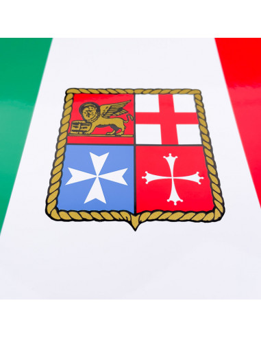 Bandiera adesiva Marina Mercantile...