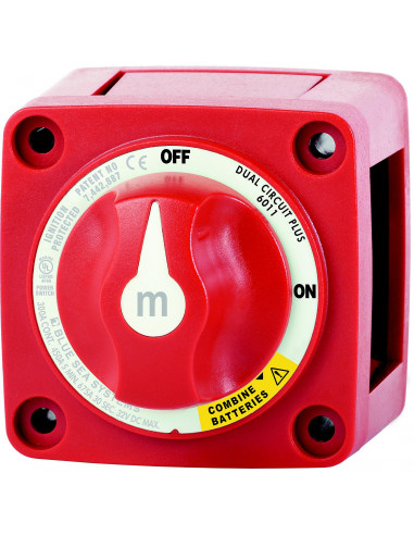 Mini deviatore batteria M-series Dual...