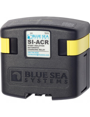 Relé automatico di carica SI-ACR 12/24V DC 120A Blue Sea Systems