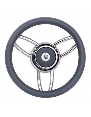 Volante a 6 razze 'Asinara' grigio Ø...