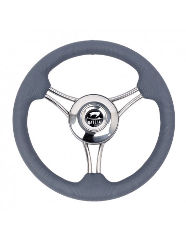 Volante a 6 razze 'Panarea' grigio Ø...
