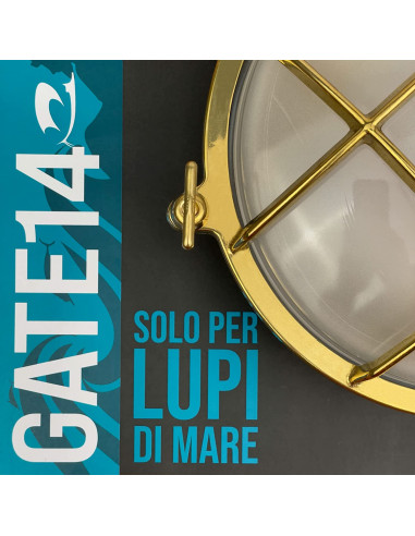 Plafoniera tartaruga tenuta stagna