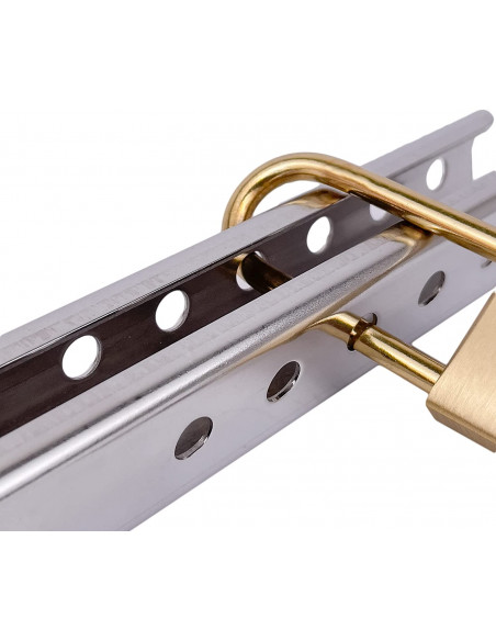 Dispositivo antifurto in acciaio inox per motori fuoribordo