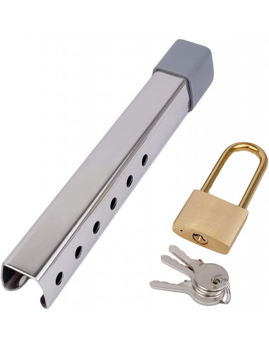 Dispositivo antifurto in acciaio inox per motori fuoribordo