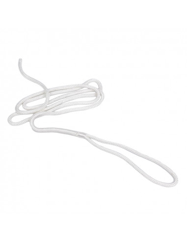Cima per parabordi con occhiello Bianco