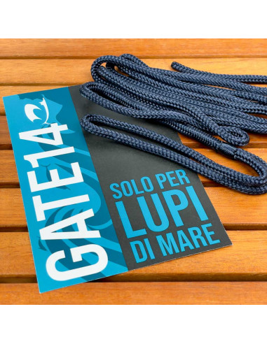 Cima per parabordi con occhiello Blu
