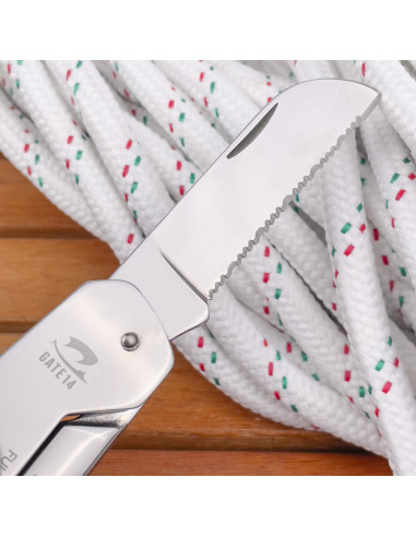 Coltello Marinaio con lama seghettata