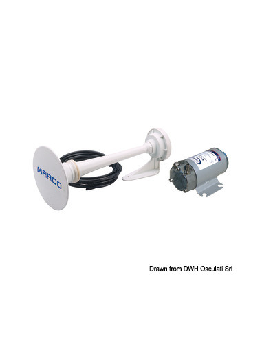 Tromba MARCO in ottone con compressore