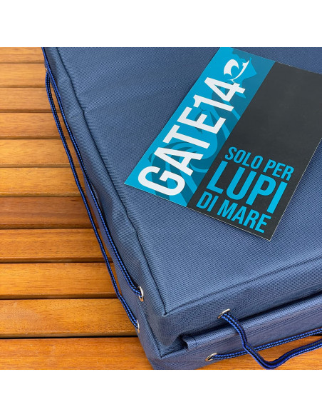 Cuscino Impermeabile Galleggiante Blu Navy
